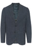 Matinique® George Wool/Linen Mix Blazer/Navy Melange - New SS25