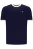 FILA® Vintage MARCONI Ringer T-Shirt/Fila Navy - New AW24