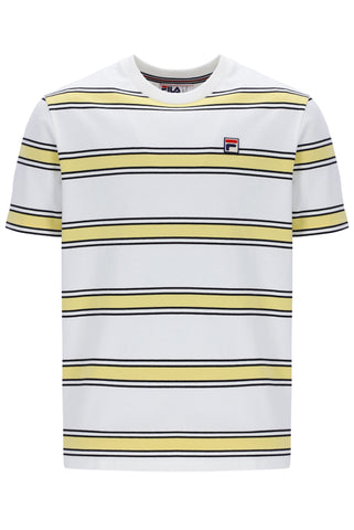 Fila® SANDERS Stripe T-Shirt/Gardenia - New SS25