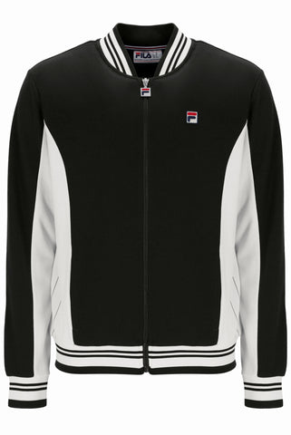 Fila® SETTANTA Track Jacket/Black/Gardenia - New SS25