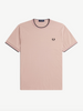 Fred Perry Twin Tipped T-Shirt/Dark Pink - SS24 SALE