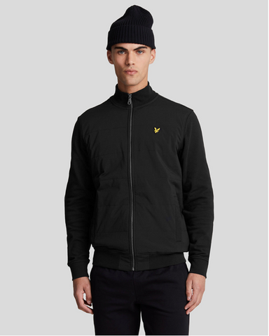 Lyle & Scott Hybrid Jacket/Jet Black - New AW24