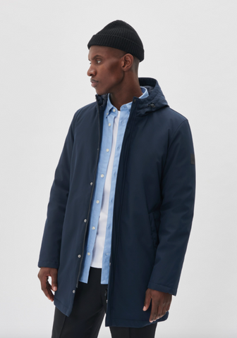 Matinique® Deston N Breathable Coat/Dark Navy - AW24 SALE