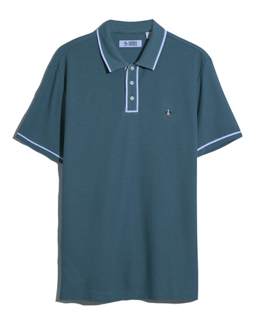 Original Penguin® Archive EARL Mesh Polo Shirt/Birch - New SS25