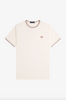 Fred Perry Twin Tipped T-Shirt/Light Ecru/Silverblue/Cinnamon