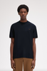 Fred Perry Tipped Cuff Pique Shirt/Navy - New AW24